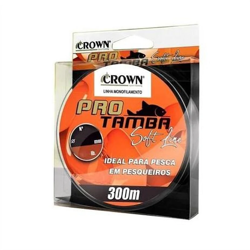 Linha monofilamento Crown Pro Tamba Soft Line 300m - Green