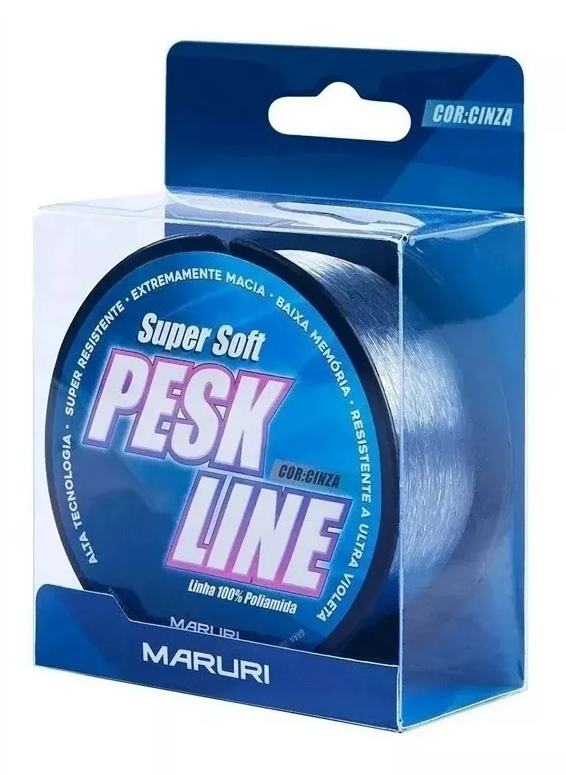 Linha Monofilamento Maruri Super Nylon Line PT50 Soft 300m