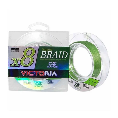 Linha Multifilamento Maruri Victoria Super 8X Orange - 150m