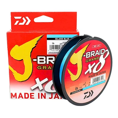 Linha Multifilamento Daiwa J-Braid Grand X8 150yd 135m Dark Green