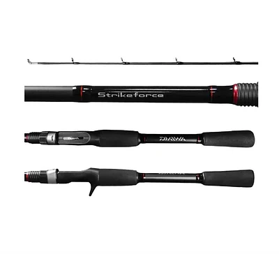 Vara para Carretilha Daiwa Strikeforce 5'6" (1,68m) 25 Lbs SF562MHRS-BR 02 Partes