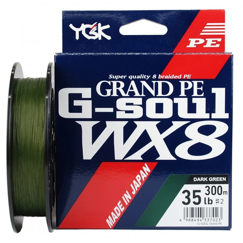 Linha Multifilamento YGK G-Soul WX8 Grand PE Line - 300m