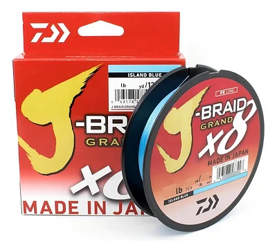 Linha Multifilamento Daiwa J-Braid X4U 135m (150Yds) Azul