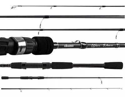 Vara para molinete Okuma Wave Power 6'1" (1,86m) 17 Lbs WP-S-612M 02 Partes