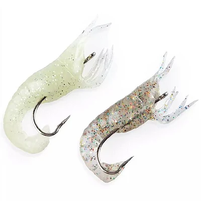 Isca Artificial Maruri Soft Bait Shrimp W025 - 7cm - Cartela com 02 unidades