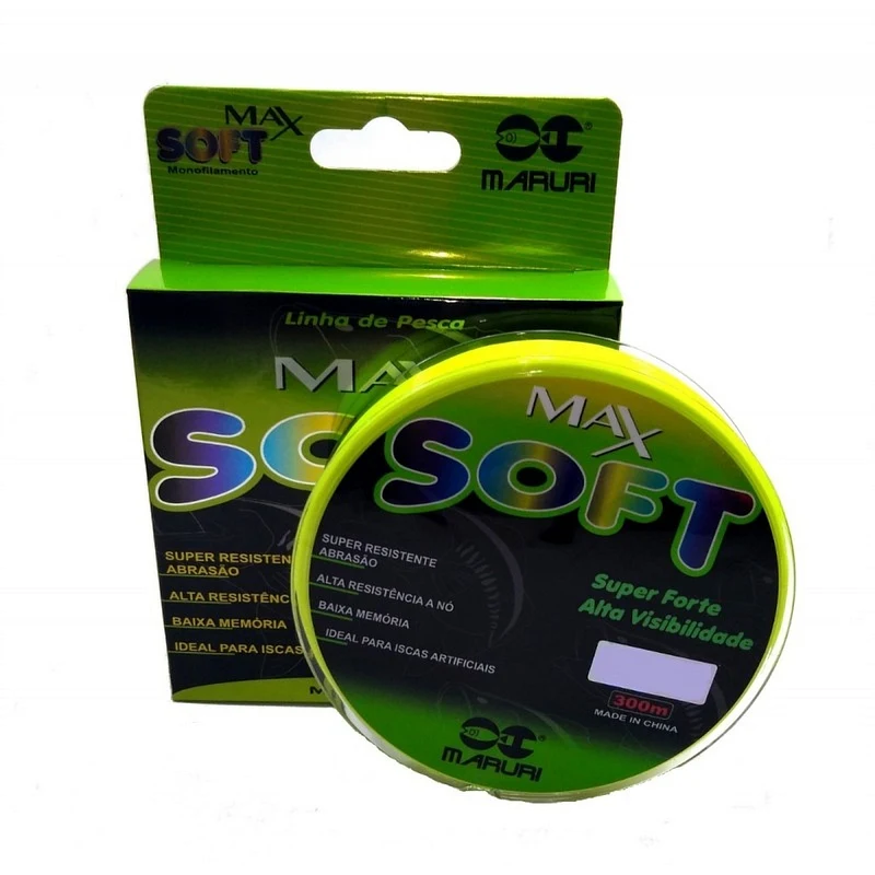 Linha Monofilamento Maruri Joker 3D Soft 300m