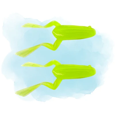 Isca Artificial Monster 3X Soft Baby Frog 75 - Cartela com 02 unidades