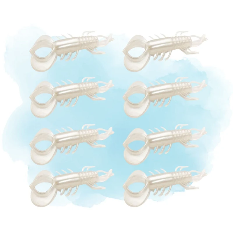 Isca Artificial Monster 3X Soft Bass Bullet Crab 8cm - Cartela com 8 unidades