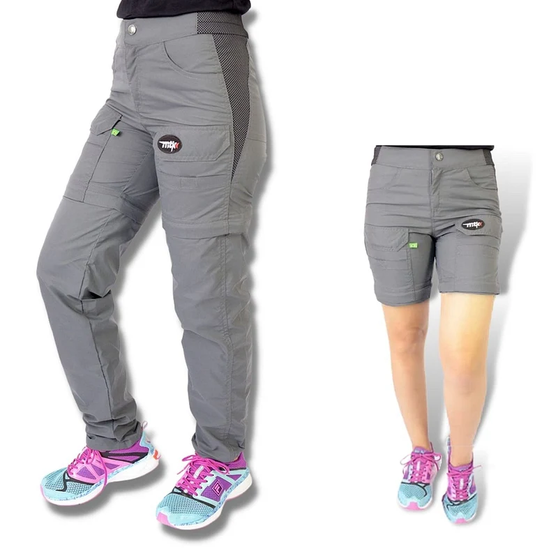 Calça Bermuda Feminina Mtk Athena Chumbo - 36 ao 48