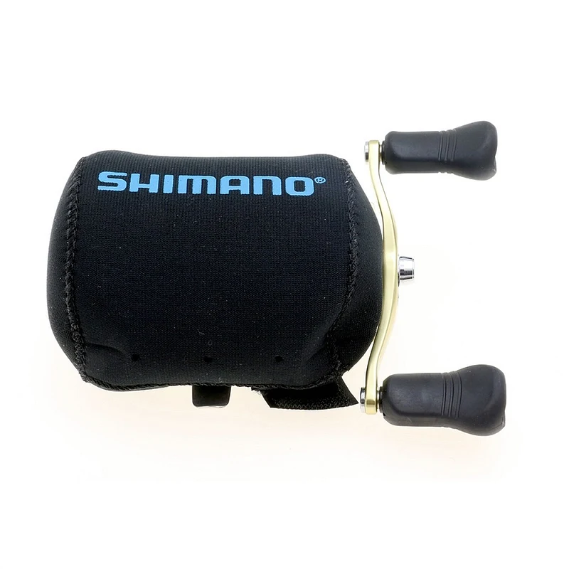 Capa para carretilha Neoprene Shimano Perfil Baixo Preta