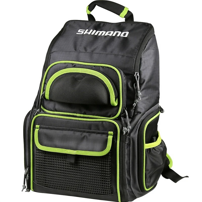 Mochila Bolsa De Pesca Shimano BACKPACK LUGB15 com 04 Estojos