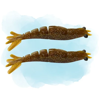 Isca Artificial Monster 3X R-Shad 12 cm - Cartela com 3 Unidades