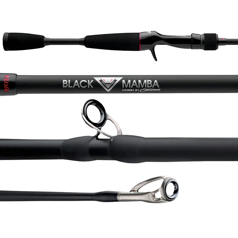 Vara para carretilha Redai Black Mamba Second Generation 6'0" (1,83m) 20 Lbs BM2S 2060