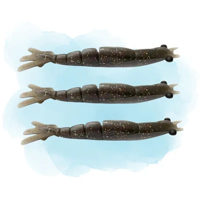 Isca Artificial Monster 3X Camarão X-Move 70 - 7cm