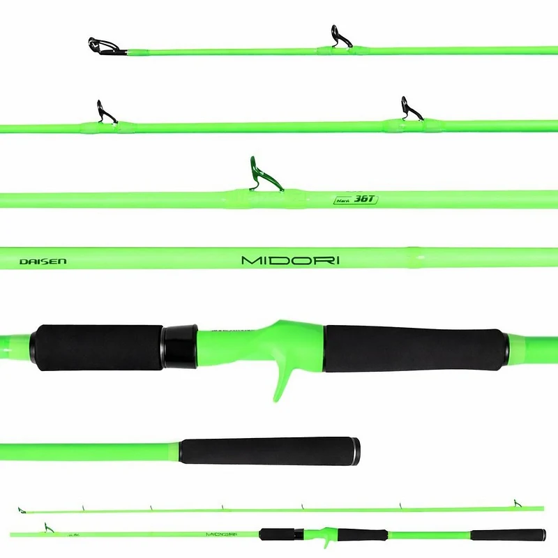 Vara para molinete Daisen Midori 6'3" (1,91m) 14 Lbs S14-632-F-ML - 02 Partes