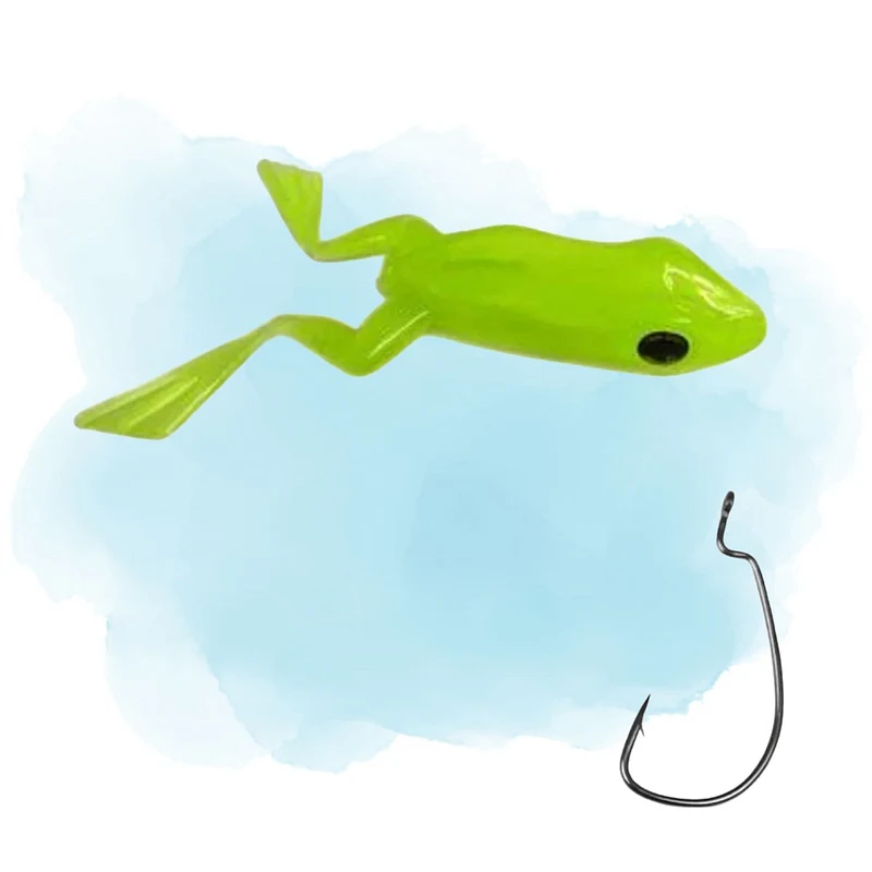 Isca Artificial Monster 3X X-Frog Top Water + 1 Anzol EWG
