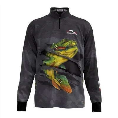 Camisa Faca na Rede Combat S Tucunare Azul CS22