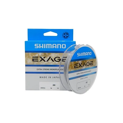 Linha Monofilamento Shimano Exage 300m 0,255mm 12.10 lbs