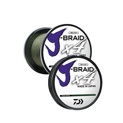 Linha Multifilamento Daiwa J-Braid X4U 270m (300yds) Verde