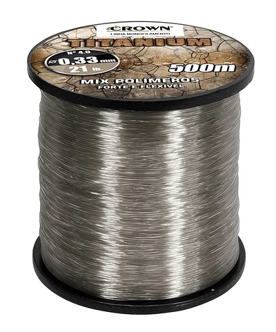 Linha Monofilamento Crown Stone 500m