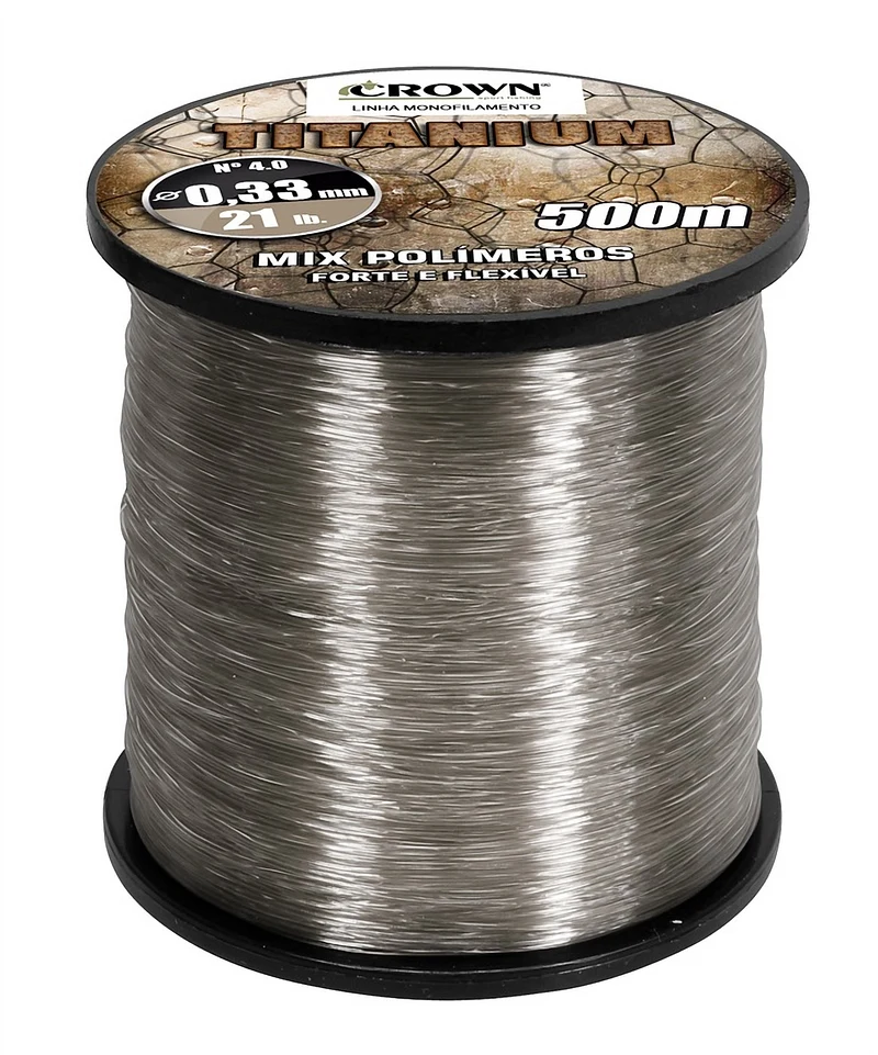 Linha Monofilamento Crown Stone 500m