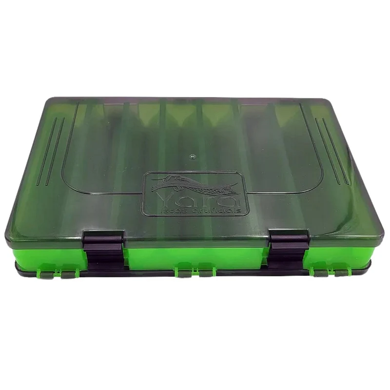 Estojo Box Yara para iscas com Divisórias 36x22x5,5