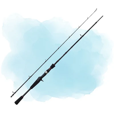 Vara para carretilha Daiwa Laguna 5'6" (1,68m) 16 Lbs LAG 562MFB-BR 02 partes
