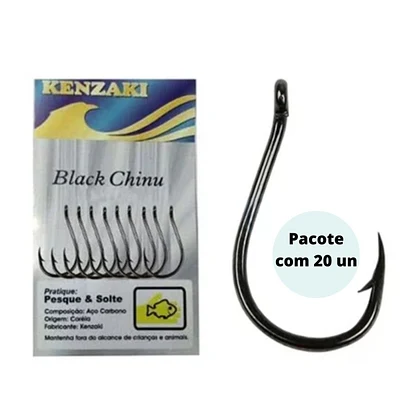 Anzol Kenzaki Pro - Chinu Pro Sure Black 113S