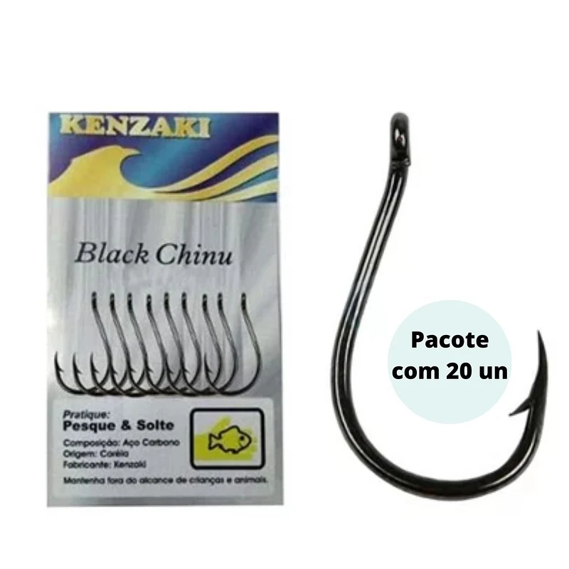 Anzol Kenzaki Pro - Chinu Pro Sure Black 113S