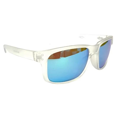 Óculos Polarizado Rapala Sportsman's UVG Seabass Matte Cristal Blue Mirror RA4507 - Lente Espelhada