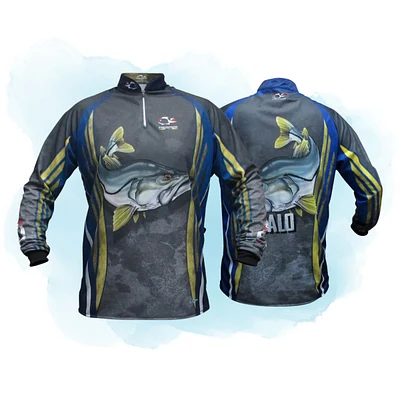 Camisa Faca na Rede Jersey Robalo NC 23