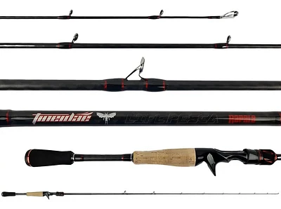 Vara para carretilha Rapala Tineidae Cast 5'7" (1,70m) 20Lbs 11RATDE57CMH