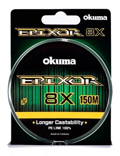 Linha Multifilamento Okuma Inspira Flash 8X - 150m Amarela