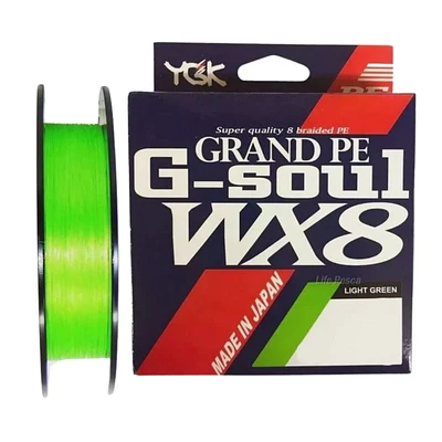 Linha Multifilamento YGK G-Soul WX8 Grand PE Line - 150m