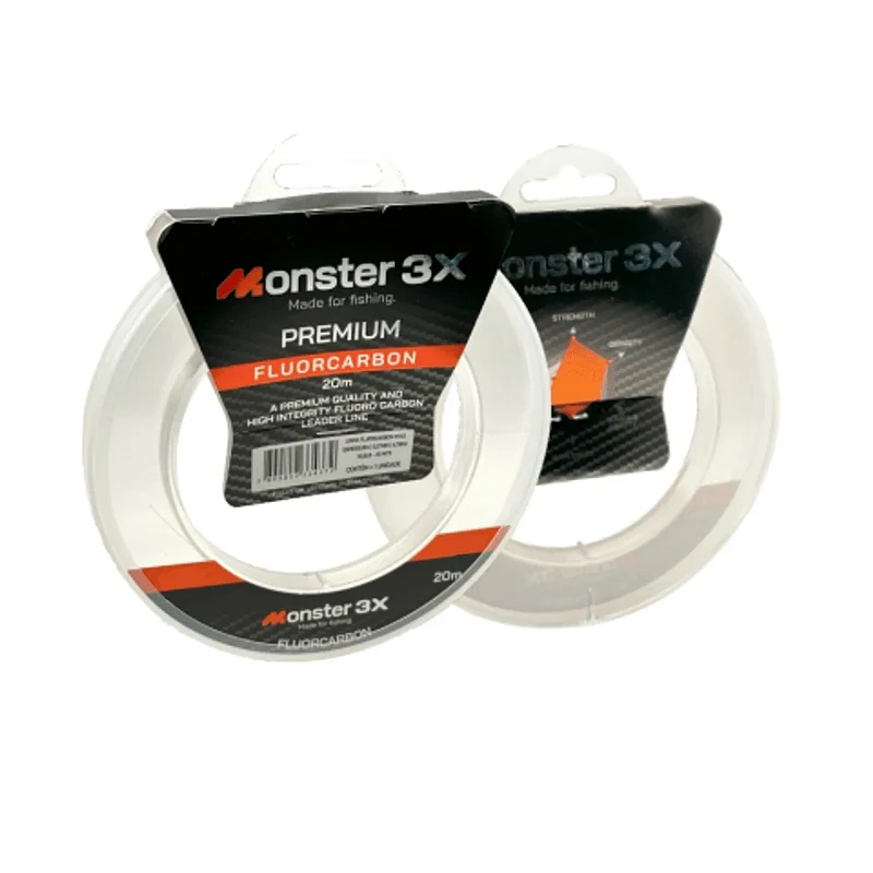 Linha Premium Fluorcarbon Monster 3X 20m