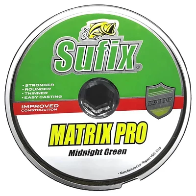 Linha Multifilamento Sufix Matrix Pro 4 Fios 100m - Verde Musgo
