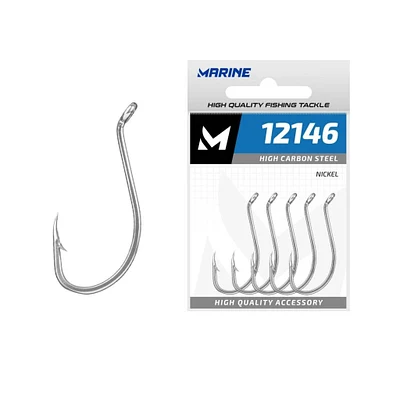 Anzol Star River Starmex Chinu Nickel - Cartela com 10 unidades