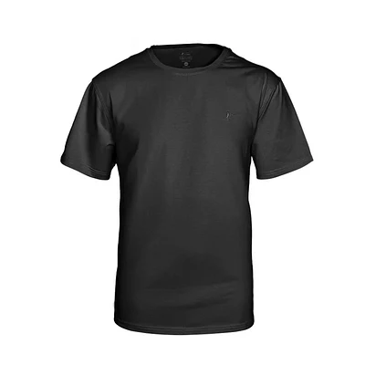 Camiseta Lori Casual Básica regular Fish Masculina Verde Marinho