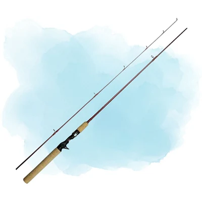 Vara para carretilha Rapala Bronze ZX 6'0" (1,83m) 30 Lbs - 11RABR60CH - Excelente para Hélices