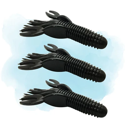 Isca Artificial Monster 3X Soft Bass Deep Bass 10cm - Embalagem com 8 unidades